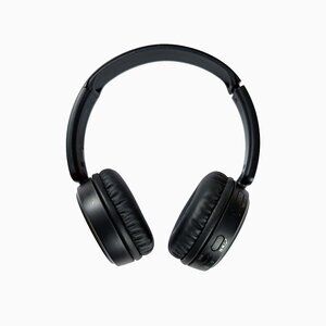 JVC Deep Bass Wireless On-Ear Headphones Foldable Bluetooth Black Rechargeable